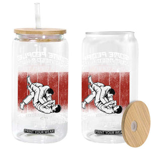 Brazilian Jiu Jitsu Glass Can Some People Just Need A Hug Vintage BJJ TS10 Print Your Wear