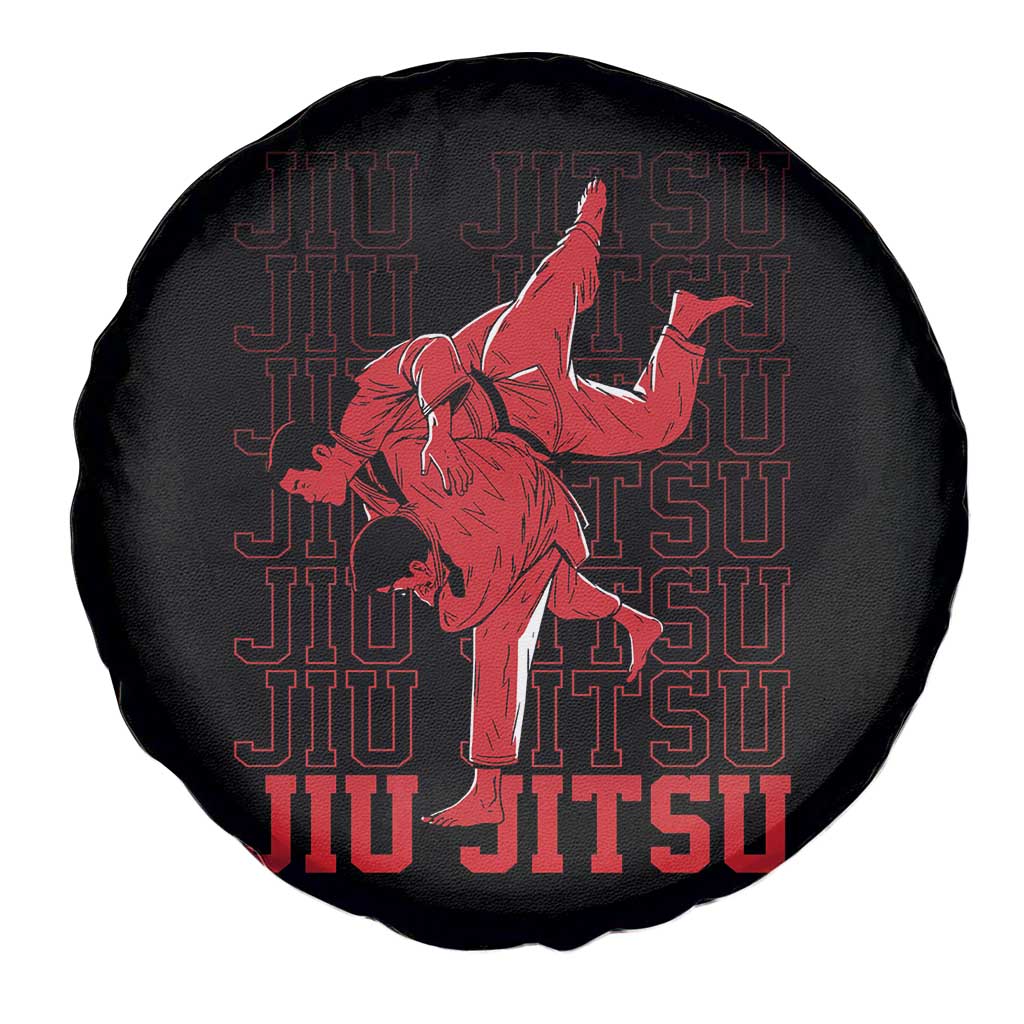 Brazilian Jiu Jitsu Spare Tire Cover BJJ Distressed TS10 Print Your Wear