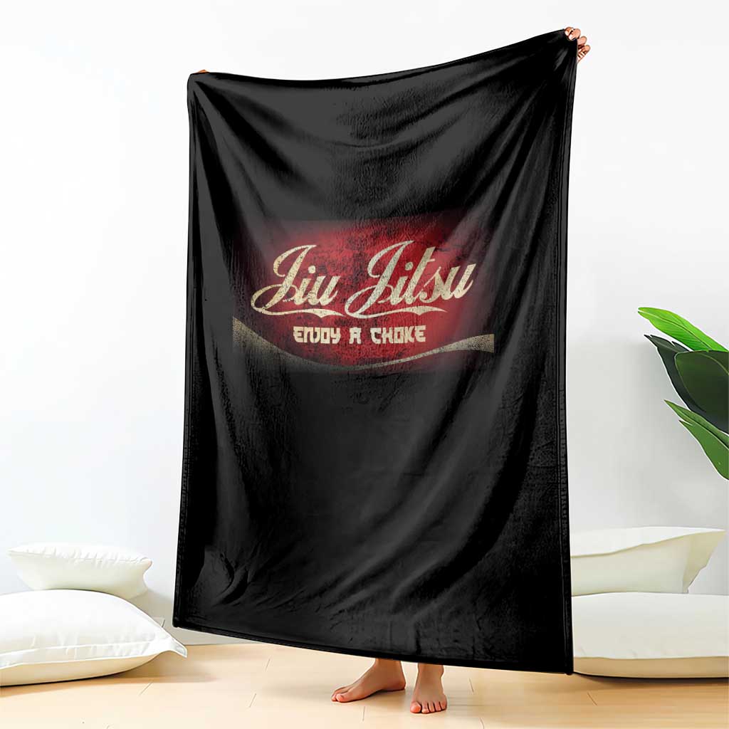 Funny Brazilian Jiu Jitsu Throw Blanket BJJ Tactical Hugging Choke Jiujitsu Martial Arts TS10 Print Your Wear