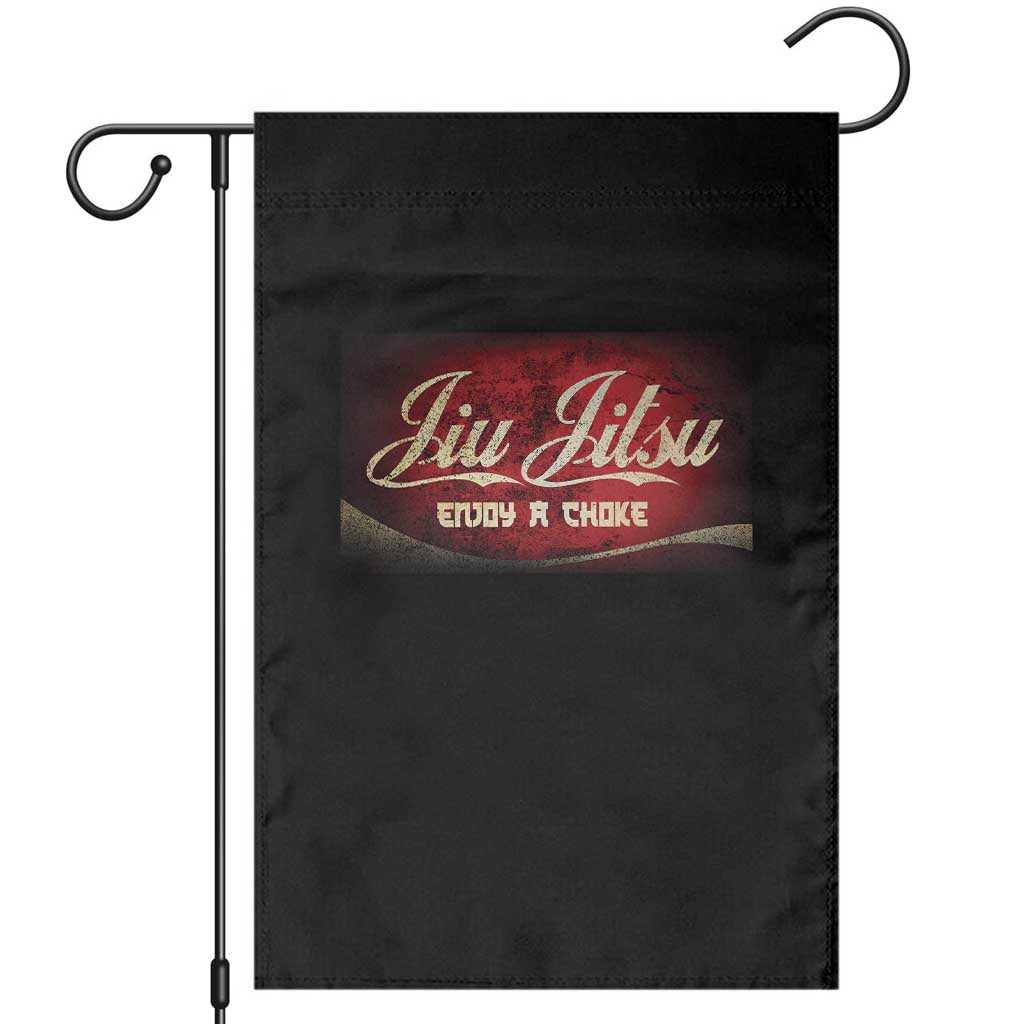 Funny Brazilian Jiu Jitsu Garden Flag BJJ Tactical Hugging Choke Jiujitsu Martial Arts TS10 Black Print Your Wear