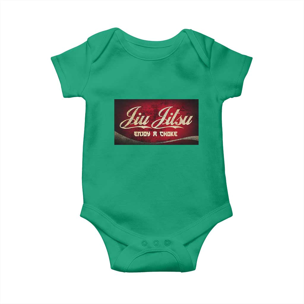 Funny Brazilian Jiu Jitsu Baby Onesie BJJ Tactical Hugging Choke Jiujitsu Martial Arts TS10 Irish Green Print Your Wear