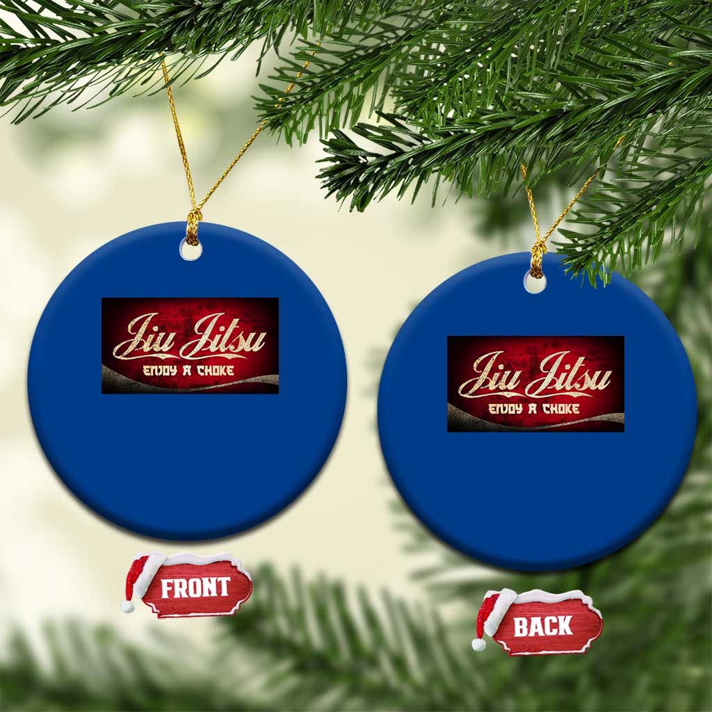 Funny Brazilian Jiu Jitsu Ceramic Ornament BJJ Tactical Hugging Choke Jiujitsu Martial Arts TS10 1pc Blue Print Your Wear