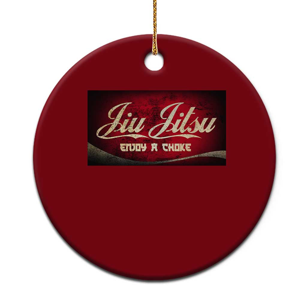 Funny Brazilian Jiu Jitsu Ceramic Ornament BJJ Tactical Hugging Choke Jiujitsu Martial Arts TS10 1pc Red Print Your Wear