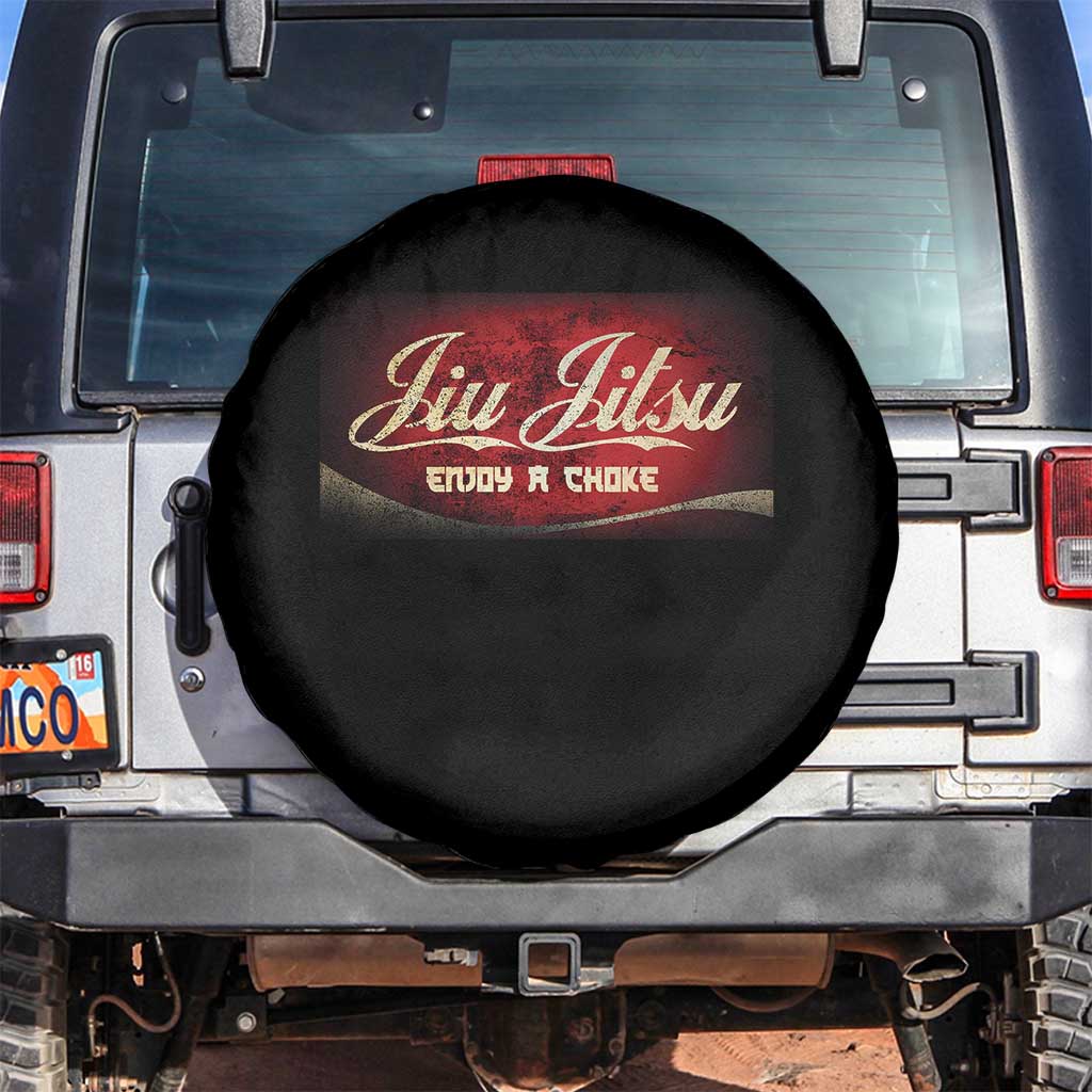 Funny Brazilian Jiu Jitsu Spare Tire Cover BJJ Tactical Hugging Choke Jiujitsu Martial Arts TS10 No hole Black Print Your Wear