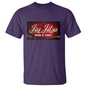 Funny Brazilian Jiu Jitsu T Shirt BJJ Tactical Hugging Choke Jiujitsu Martial Arts TS10 Purple Print Your Wear