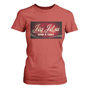 Funny Brazilian Jiu Jitsu T Shirt For Women BJJ Tactical Hugging Choke Jiujitsu Martial Arts TS10 Red Print Your Wear