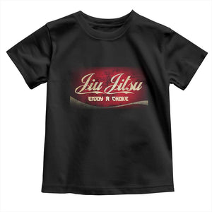 Funny Brazilian Jiu Jitsu Toddler T Shirt BJJ Tactical Hugging Choke Jiujitsu Martial Arts TS10 Black Print Your Wear