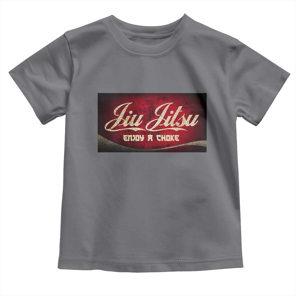 Funny Brazilian Jiu Jitsu Toddler T Shirt BJJ Tactical Hugging Choke Jiujitsu Martial Arts TS10 Charcoal Print Your Wear