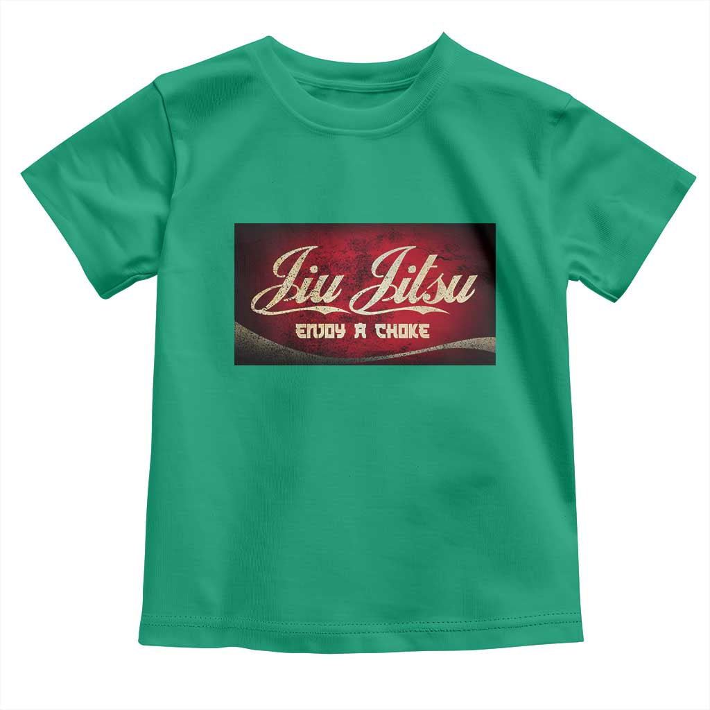 Funny Brazilian Jiu Jitsu Toddler T Shirt BJJ Tactical Hugging Choke Jiujitsu Martial Arts TS10 Irish Green Print Your Wear