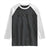 Martial Arts Karate Black Belt Raglan Shirt Retro Varsity Vintage TS10 Black White Print Your Wear