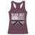 Martial Arts Karate Black Belt Racerback Tank Top Retro Vintage American Flag TS10 Maroon Print Your Wear