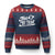 Brazilian Jiu Jitsu Ugly Christmas Sweater Christian Cross BJJ Fighter Training Tee for Martial Arts Lovers TS10 Navy Red Print Your Wear