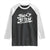 Brazilian Jiu Jitsu Raglan Shirt Christian Cross BJJ Fighter Training Tee for Martial Arts Lovers TS10 Black White Print Your Wear