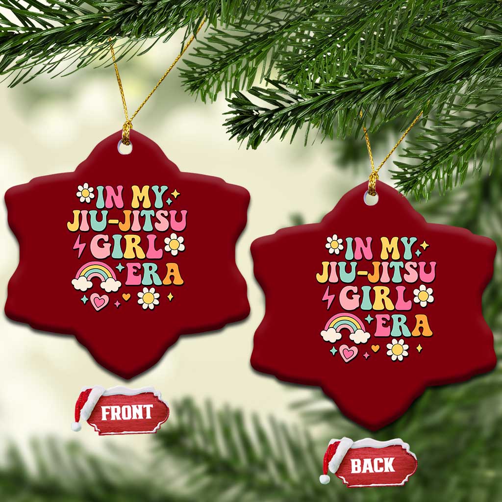 In My Jiu Jitsu Girl Era Ceramic Ornament Retro Groovy BJJ Girls TS10 Print Your Wear