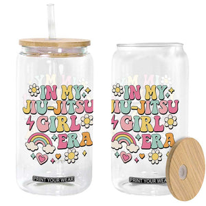 In My Jiu Jitsu Girl Era Glass Can Retro Groovy BJJ Girls TS10 Print Your Wear