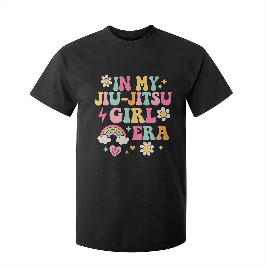 In My Jiu Jitsu Girl Era T Shirt For Kid Retro Groovy BJJ Girls TS10 Black Print Your Wear