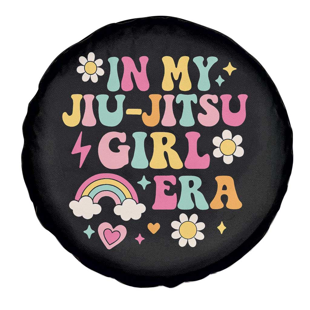 In My Jiu Jitsu Girl Era Spare Tire Cover Retro Groovy BJJ Girls TS10 Print Your Wear