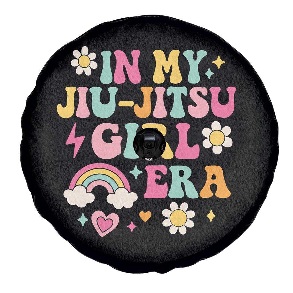 In My Jiu Jitsu Girl Era Spare Tire Cover Retro Groovy BJJ Girls TS10 Print Your Wear