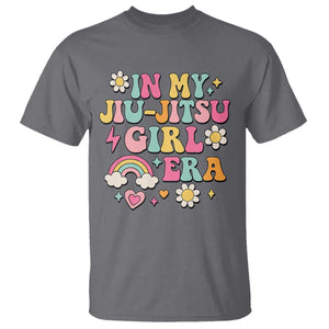 In My Jiu Jitsu Girl Era T Shirt Retro Groovy BJJ Girls TS10 Charcoal Print Your Wear
