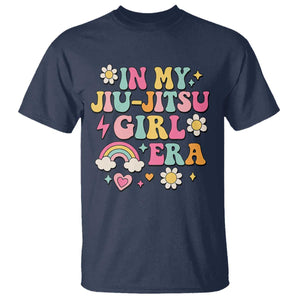 In My Jiu Jitsu Girl Era T Shirt Retro Groovy BJJ Girls TS10 Navy Print Your Wear