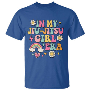 In My Jiu Jitsu Girl Era T Shirt Retro Groovy BJJ Girls TS10 Royal Blue Print Your Wear