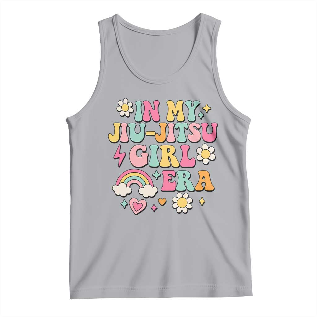 In My Jiu Jitsu Girl Era Tank Top Retro Groovy BJJ Girls TS10 Athletic Heather Print Your Wear