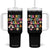 In My Jiu Jitsu Girl Era Tumbler With Handle Retro Groovy BJJ Girls TS10 One Size: 40 oz Black Print Your Wear