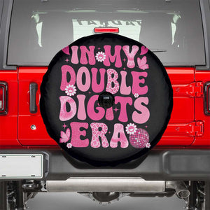 10 Years Old Birthday Girl Spare Tire Cover In My Double Digits Era TS10 White Print Your Wear