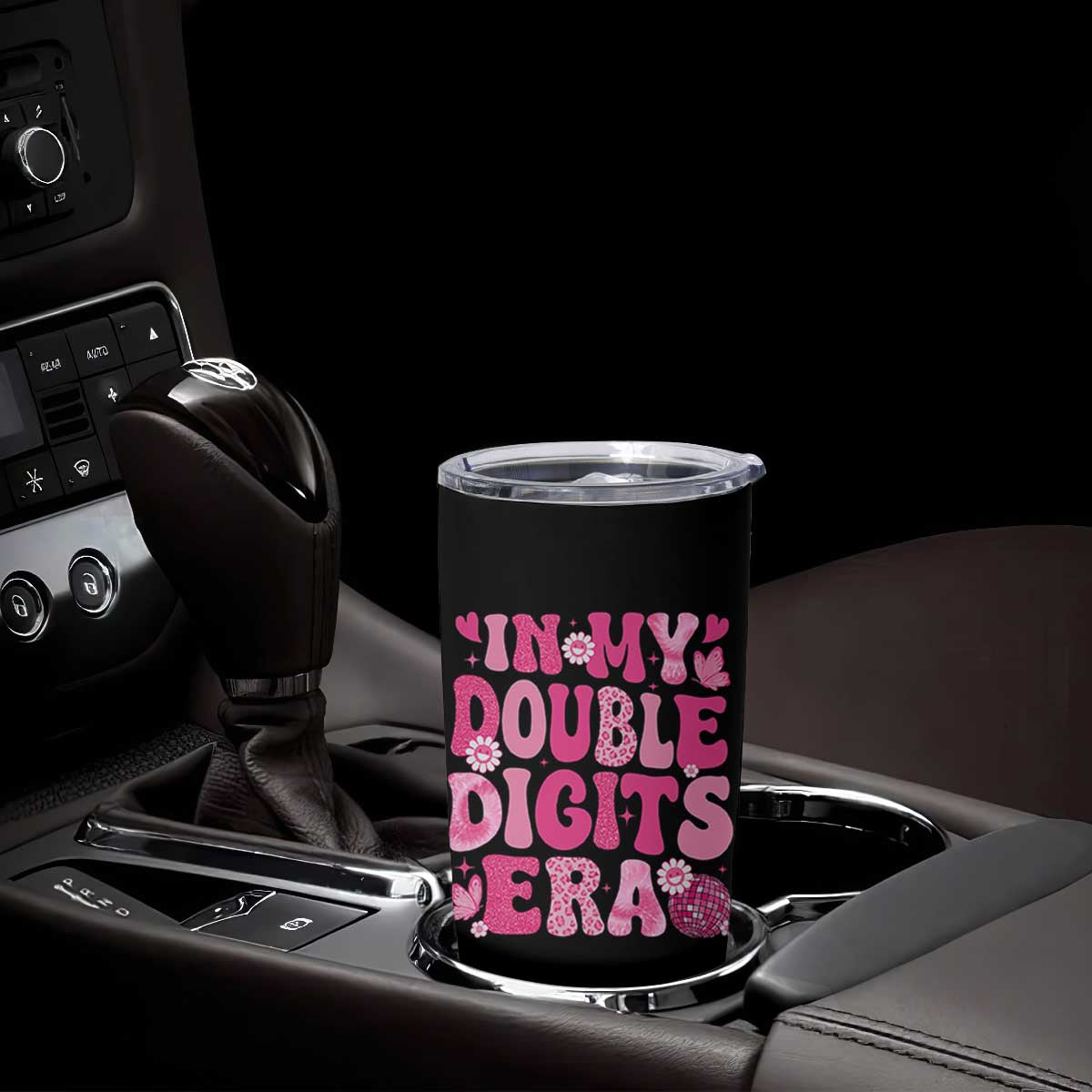 10 Years Old Birthday Girl Tumbler Cup In My Double Digits Era TS10 Print Your Wear