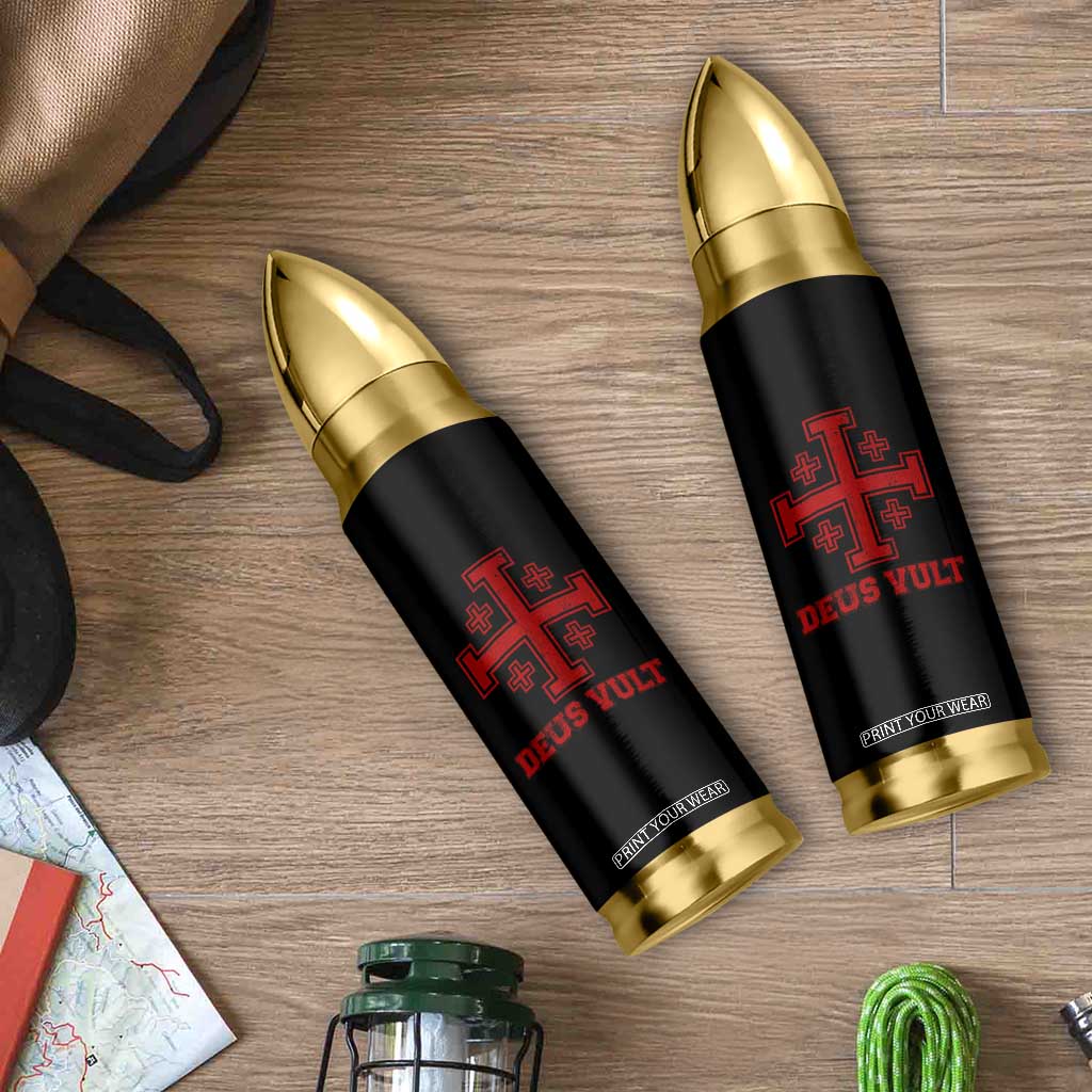 Catholic Knight Templar Crusader Cross Bullet Tumbler TS10 Print Your Wear