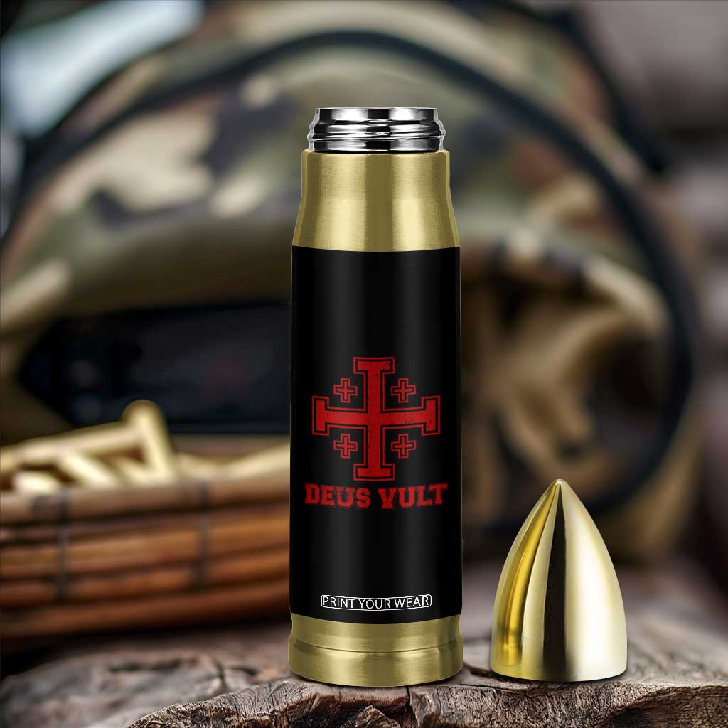 Catholic Knight Templar Crusader Cross Bullet Tumbler TS10 Print Your Wear