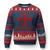 Catholic Knight Templar Crusader Cross Ugly Christmas Sweater TS10 Navy Red Print Your Wear
