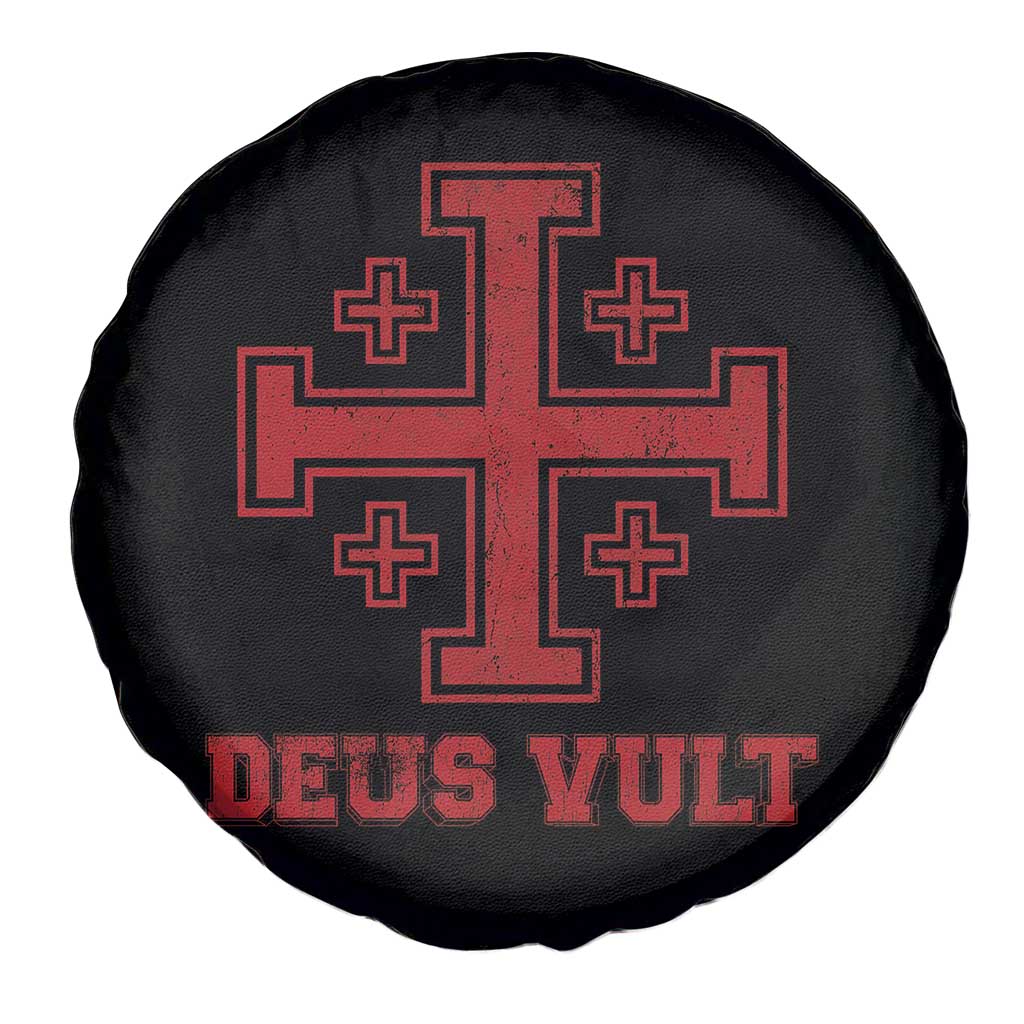 Catholic Knight Templar Crusader Cross Spare Tire Cover TS10 Print Your Wear