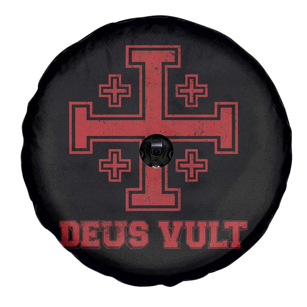 Catholic Knight Templar Crusader Cross Spare Tire Cover TS10 Print Your Wear