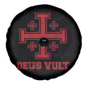Catholic Knight Templar Crusader Cross Spare Tire Cover TS10 Print Your Wear
