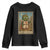 Funny Knight Meme Youth Sweatshirt Vintage Pepe Frog Templar Crusader Fren Soldier TS10 Black Print Your Wear
