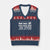 Funny BJJ V-Neck Knit Sweater Vest Toque Soco Rola Brazilian Jiu Jitsu TS10 Navy Red Print Your Wear