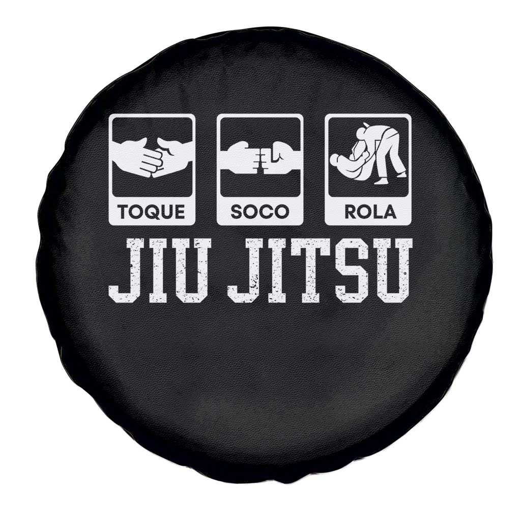 Funny BJJ Spare Tire Cover Toque Soco Rola Brazilian Jiu Jitsu TS10 Print Your Wear