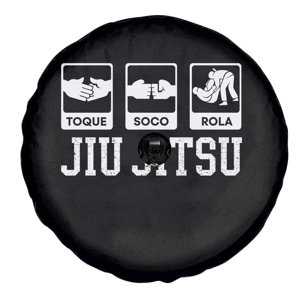 Funny BJJ Spare Tire Cover Toque Soco Rola Brazilian Jiu Jitsu TS10 Print Your Wear