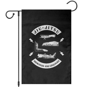 Vintage Jiu Jitsu Garden Flag Armlocks and Leglocks BJJ Grappling Fans TS10 Black Print Your Wear