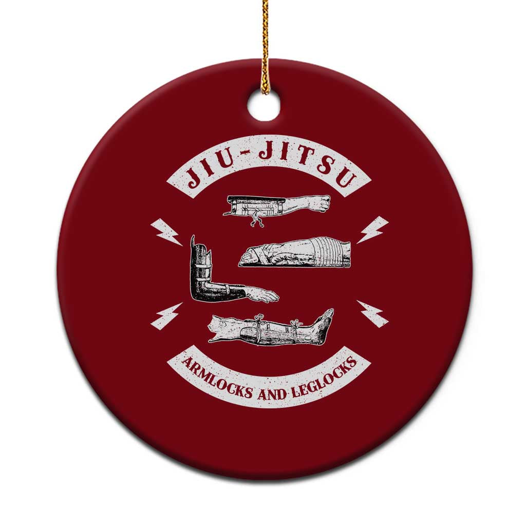 Vintage Jiu Jitsu Ceramic Ornament Armlocks and Leglocks BJJ Grappling Fans TS10 1pc Red Print Your Wear