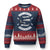 Vintage Jiu Jitsu Ugly Christmas Sweater Armlocks and Leglocks BJJ Grappling Fans TS10 Navy Red Print Your Wear