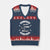 Vintage Jiu Jitsu V-Neck Knit Sweater Vest Armlocks and Leglocks BJJ Grappling Fans TS10 Navy Red Print Your Wear