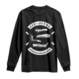 Vintage Jiu Jitsu Long Sleeve Shirt Armlocks and Leglocks BJJ Grappling Fans TS10 Black Print Your Wear
