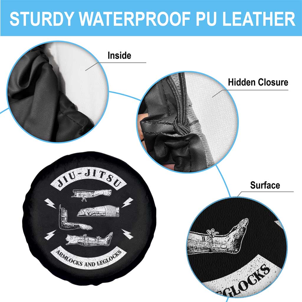 Vintage Jiu Jitsu Spare Tire Cover Armlocks and Leglocks BJJ Grappling Fans TS10 Print Your Wear