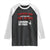 Brazilian BJJ Raglan Shirt Touch Me First Jiu Jitsu Lesson Is Free TS10 Black White Print Your Wear