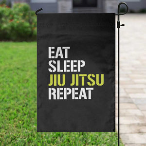 Eat Sleep Jiu Jitsu Repeat Garden Flag Cool JiuJitsu BJJ TS10 Print Your Wear