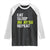 Eat Sleep Jiu Jitsu Repeat Raglan Shirt Cool JiuJitsu BJJ TS10 Black White Print Your Wear