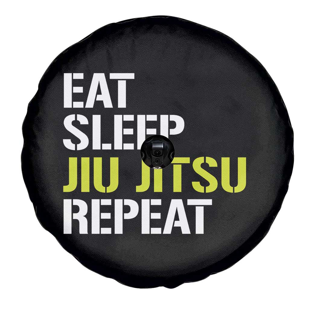 Eat Sleep Jiu Jitsu Repeat Spare Tire Cover Cool JiuJitsu BJJ TS10 Print Your Wear
