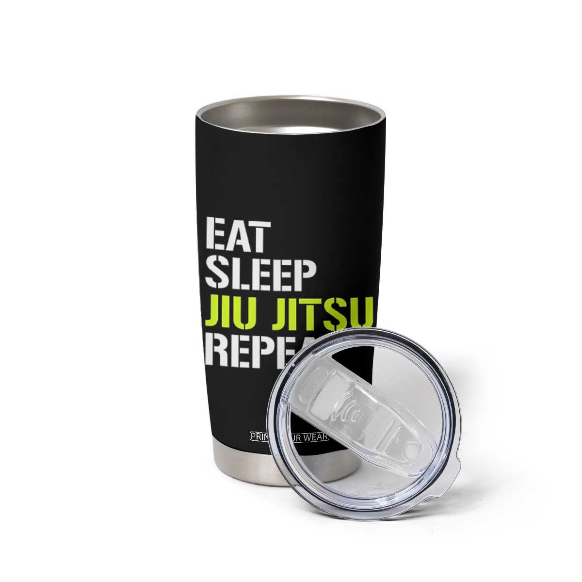 Eat Sleep Jiu Jitsu Repeat Tumbler Cup Cool JiuJitsu BJJ TS10 Print Your Wear